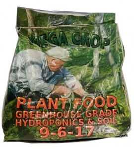 Greenleaf Nutrients MEGA Crop 25lb (11.3kg) Complete Hydroponic and Soil Nutrient
