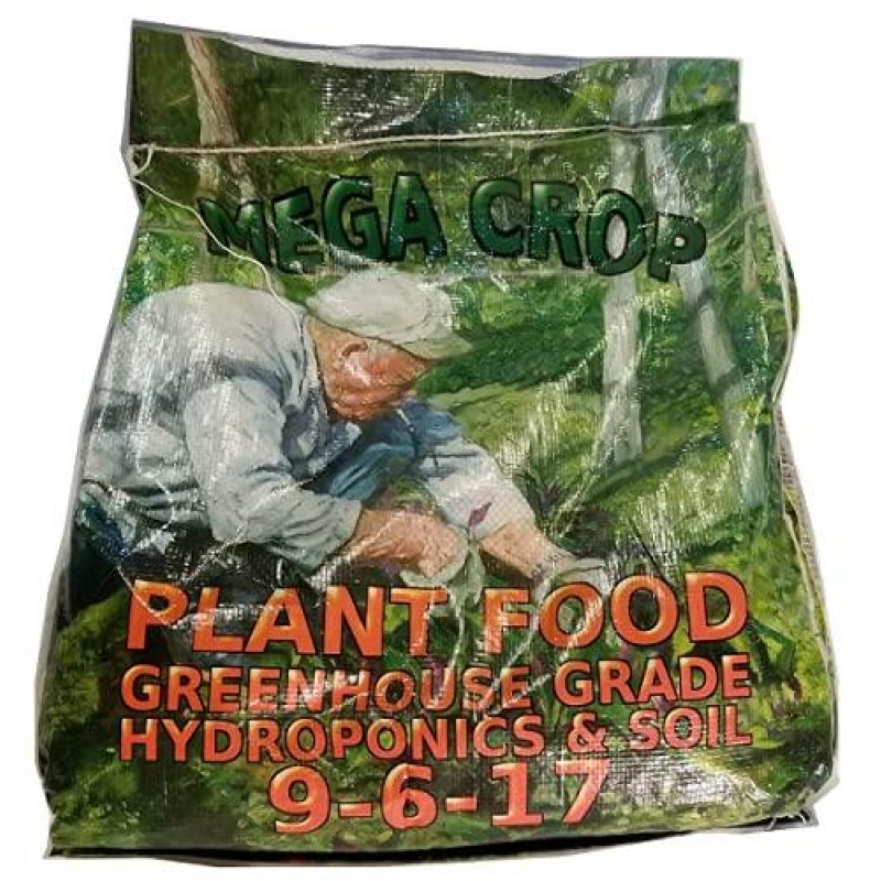 Greenleaf Nutrients MEGA Crop 25lb (11.3kg) Complete Hydroponic and Soil Nutrient