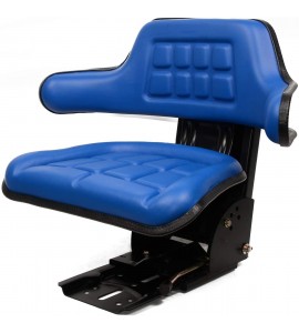 Universal Tractor Suspension Seat Sliding Rails Adjustable,Waffle Style,Fits for John Deere,Ford/New Holland,Massey Ferguson,Kubota (Blue) Universal Tractor Suspension Seat Sliding Rails Adjustable,Waffle Style,Fits for John Deere,Ford/New Holland,Massey Ferguson,Kubota (Blue)