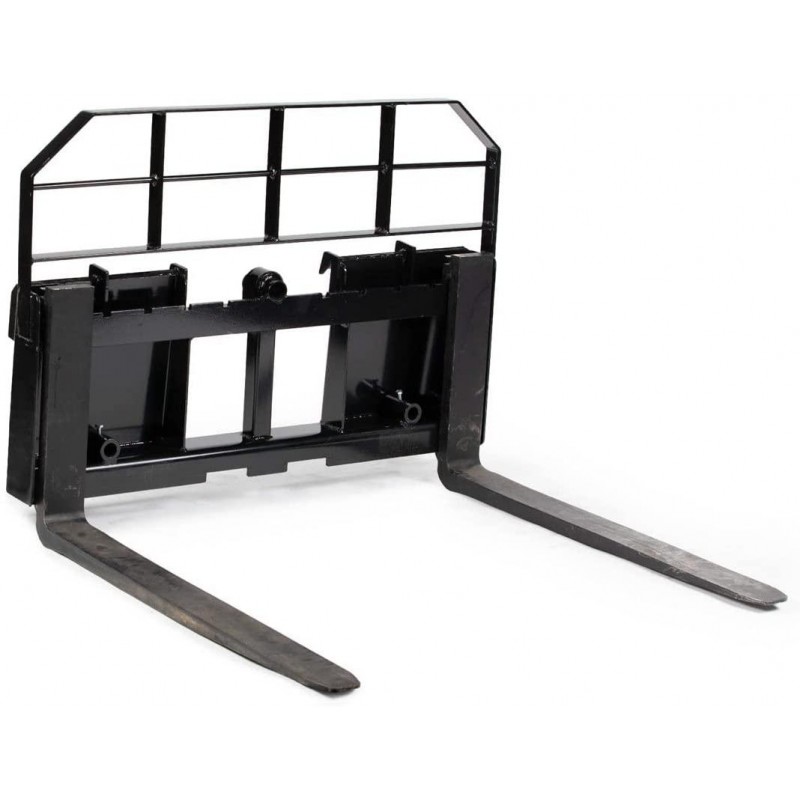 Titan Attachments HD Skid Steer Pallet Fork Attachment, 48