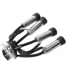 TOPINCN Milking Cluster, 240CC Stainless Steel Rubber Milking Cluster Milk Cup Milking Teat Cups Milking Claw Milking Machine Supplies Remplacement TOPINCN Milking Cluster, 240CC Stainless Steel Rubber Milking Cluster Milk Cup Milking Teat Cups Milking Claw Milking Machine Supplies Remplacement