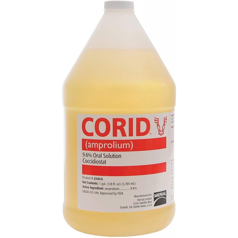 Corid - (9.6% Amprolium Solution) - Gallon