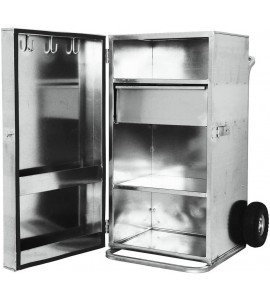 Weaver Leather Livestock Single Door Galvanized Showbox