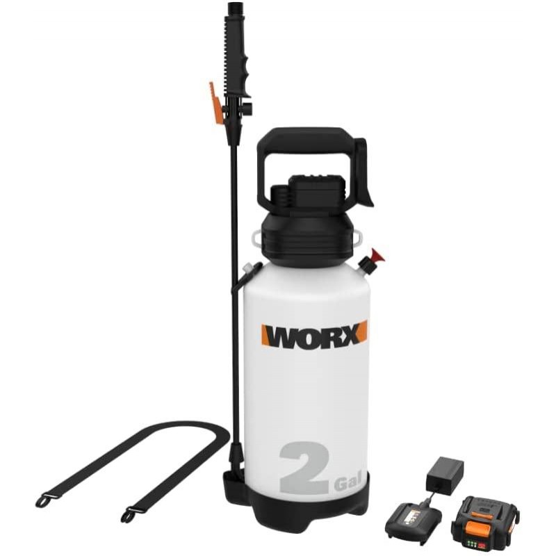 Worx WG829 20V Power Share 2-Gallon Cordless Yard Sprayer