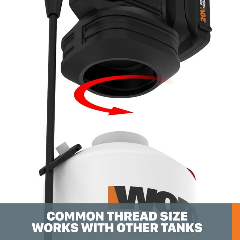 Worx WG829 20V Power Share 2-Gallon Cordless Yard Sprayer