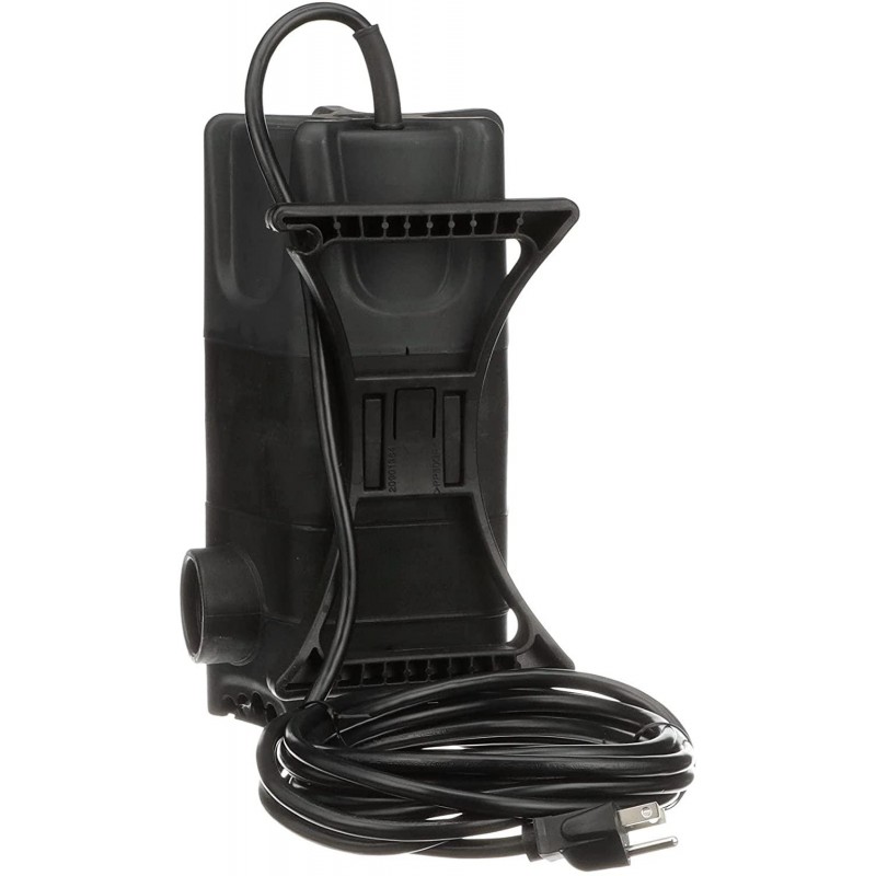 Little Giant WGP-65-PW Dual Discharge Direct Drive Submersible Waterfall and Pond Pump, 230 Watts, 1,900 GPH, Black, 566409