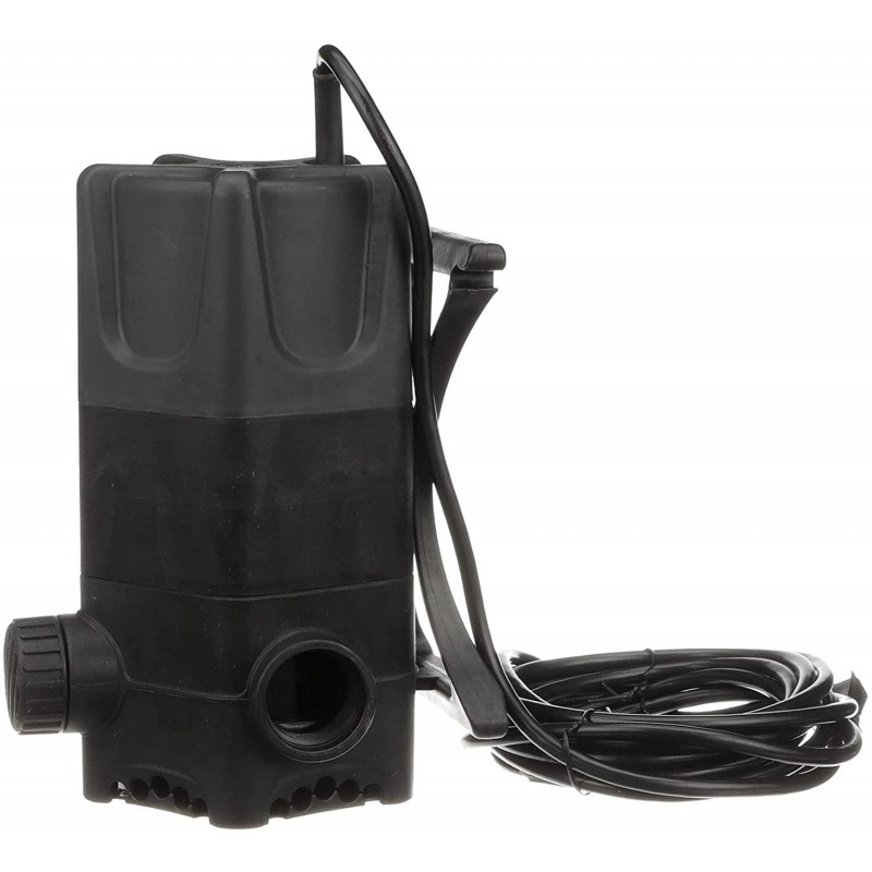 Little Giant WGP-65-PW Dual Discharge Direct Drive Submersible Waterfall and Pond Pump, 230 Watts, 1,900 GPH, Black, 566409