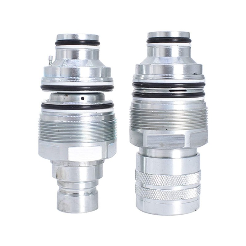 findmall Replacement Bobcat 6679837 6680018 Male & Female Flat Face Quick Coupler Kit Skid Steer Cartridge Manifold