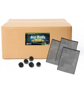 Aquatic Experts Bio Balls Filter Media - 1.5 Inch Large Bio Ball for Pond Filter - Perfect Bio Balls for Pond Filter Media – Made in The USA