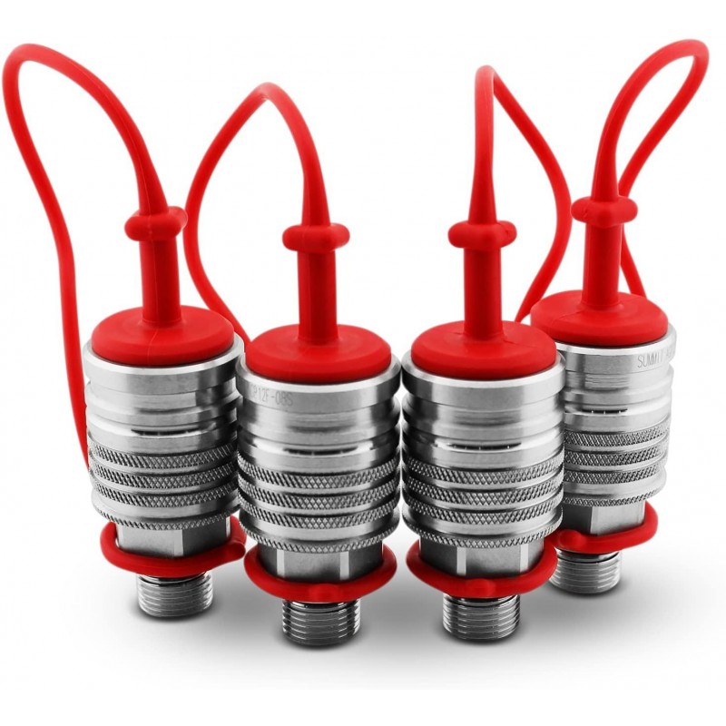 Hydraulic Multiplier, SCV Splitter/Diverter Manifold Valve with Couplers and Command Switch, Turn 1 Circuit into 2 Circuits!