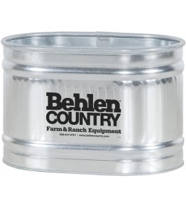 Behlen Country RE223 Galvanized Steel Round End Stock Tank, Approximately 67 Gallons