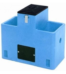 Miraco Lil' Spring 2900 Double Sided Automatic Livestock Waterer - Blue Unheated Miraco Lil' Spring 2900 Double Sided Automatic Livestock Waterer - Blue Unheated