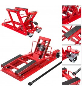 BIG RED T64017 Torin Hydraulic Powersports Lift Jack (Motorcycle, ATV, UTV, Snowmobile): 3/4 Ton (1,500 lb) Capacity, Red BIG RED T64017 Torin Hydraulic Powersports Lift Jack (Motorcycle, ATV, UTV, Snowmobile): 3/4 Ton (1,500 lb) Capacity, Red
