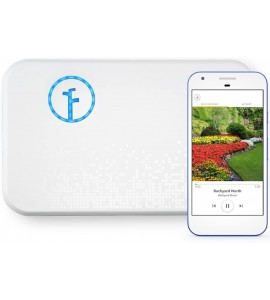 Rachio WiFi Smart Lawn Sprinkler Controller, 8-Zone 2nd Generation, Alexa and Apple HomeKit Compatible with Rain, Freeze and Wind Skip (8ZULW-B) Rachio WiFi Smart Lawn Sprinkler Controller, 8-Zone 2nd Generation, Alexa and Apple HomeKit Compatible with Rain, Freeze and Wind Skip (8ZULW-B)