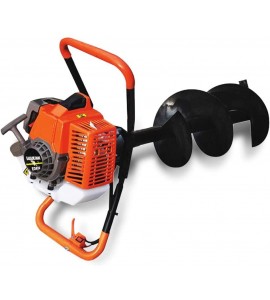 ECO LLC 63CC Heavy Duty Gas Powered Post Hole Digger with 12 Inch Earth Auger Drill Bit(Digger + 12 inch Auger Bit) in 2 packages ECO LLC 63CC Heavy Duty Gas Powered Post Hole Digger with 12 Inch Earth Auger Drill Bit(Digger + 12 inch Auger Bit) in 2 packages