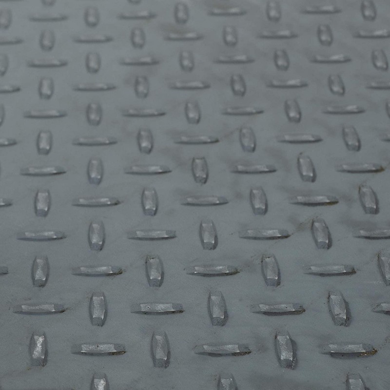 RecPro Steel 14 Gauge Diamond Tread Plate Tandem Axle Trailer Fenders 10