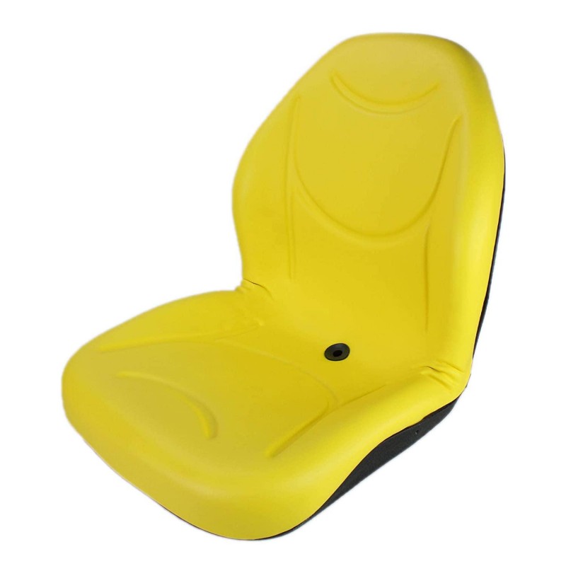 E-AM141482 DirectFit High-Back Seat for John Deere Lawn Tractors: X465, X475, X485, X495, X500, X520, X534, X540, X575, X584, X585, X590, X595, X700, X720,