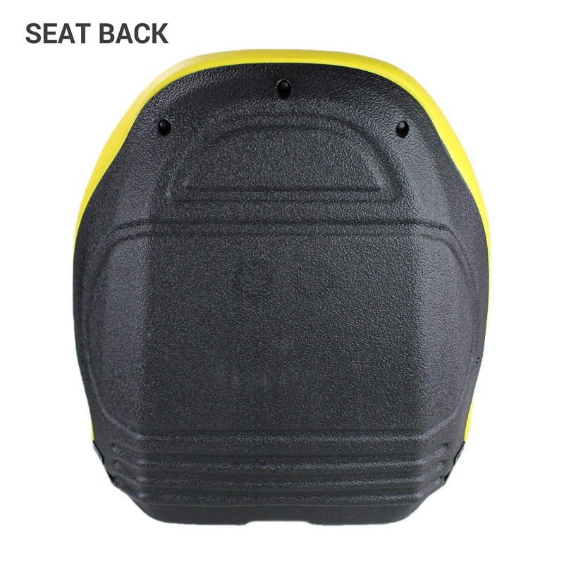 E-AM141482 DirectFit High-Back Seat for John Deere Lawn Tractors: X465, X475, X485, X495, X500, X520, X534, X540, X575, X584, X585, X590, X595, X700, X720,