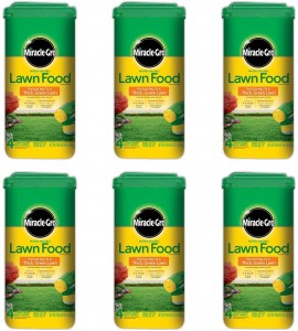 Miracle-Gro 1001833 Lawn Food Water Soluble Lawn Fertilizer (6 Pack), 5 lb Miracle-Gro 1001833 Lawn Food Water Soluble Lawn Fertilizer (6 Pack), 5 lb