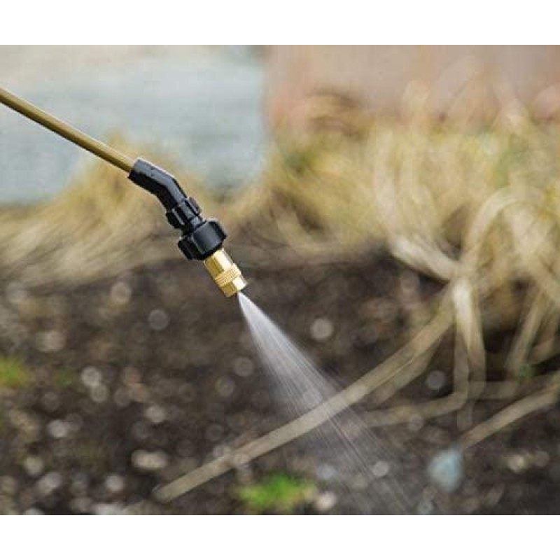 Sprayers Plus 105Ex Effortless Backpack Sprayer - 20V Lithium Long Battery Life with High Grade Seals & O-Ring, Brass Wand & Nozzle