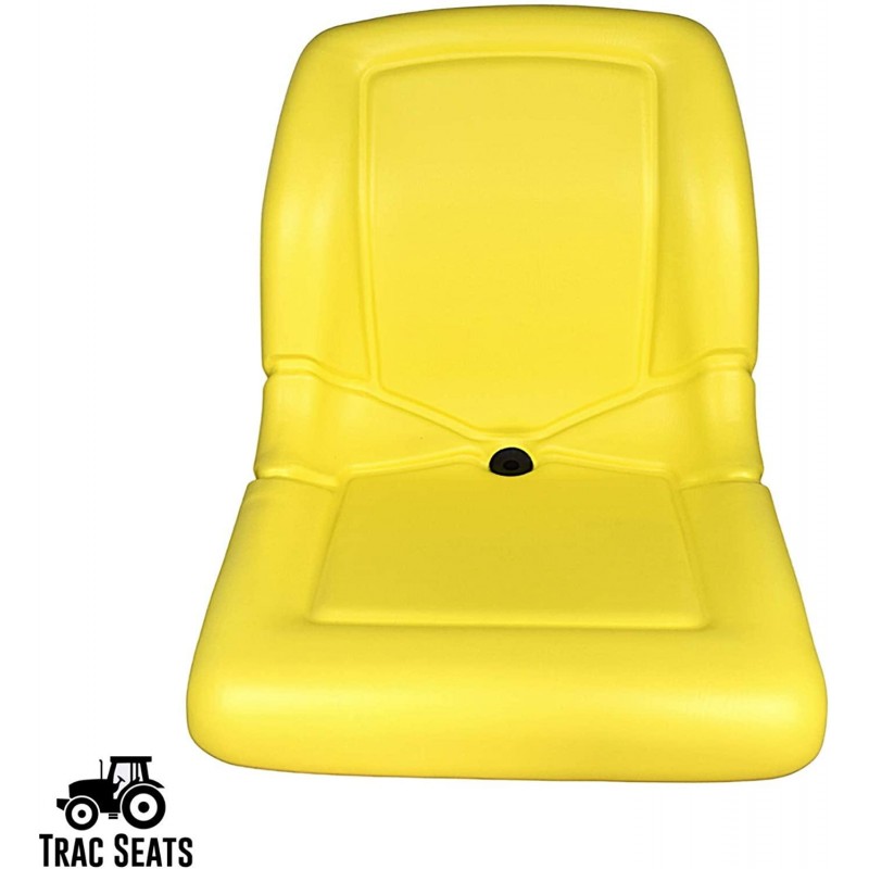 TRAC SEATS Yellow Seat for John Deere 1023E 3025E 3032E 3038E 3203 Compact Tractor LVA14488 - High Back Tractor Seat (SAME DAY )