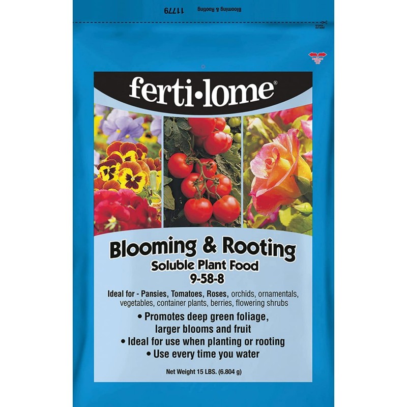 Fertilome (11779) Blooming & Rooting Soluble Plant Food 9-58-8 (15 lbs.)