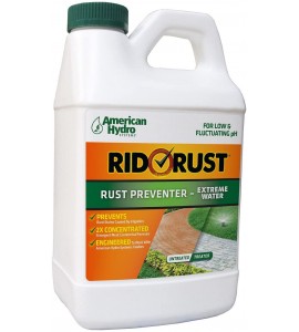 American Hydro Systems RR2 Rid O 2X Concentration Rust Preventer for Extreme Water, 2.5 Gallon, Bottle