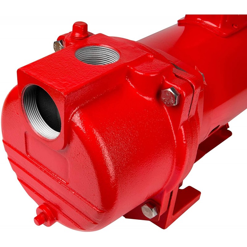 Red Lion 97101501 RL-SPRK150 44 PSI Cast Iron Self-Priming Lawn Sprinkler Pump for Residential and Commercial Sprinkling Systems