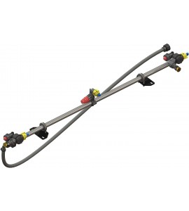 Master Manufacturing SSBK-PNB 2 in 1 Precision & Broadcast Spray Boom, Black