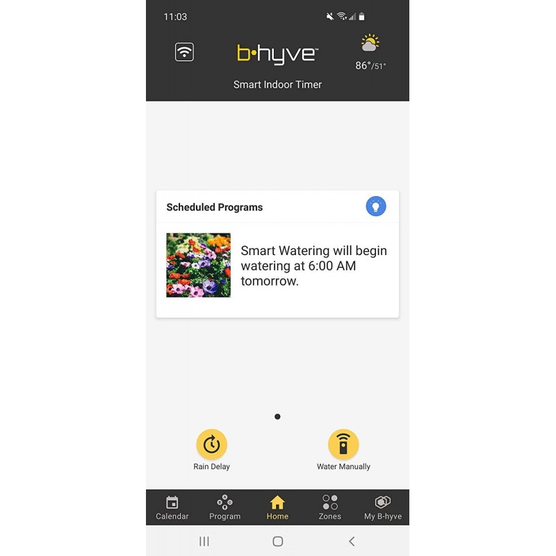 Orbit 57950 B-hyve Smart 12-Zone Indoor/Outdoor Sprinkler Controller, Compatible with Alexa