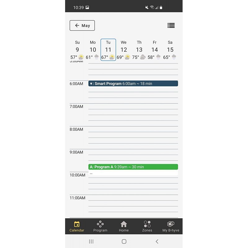 Orbit 57950 B-hyve Smart 12-Zone Indoor/Outdoor Sprinkler Controller, Compatible with Alexa