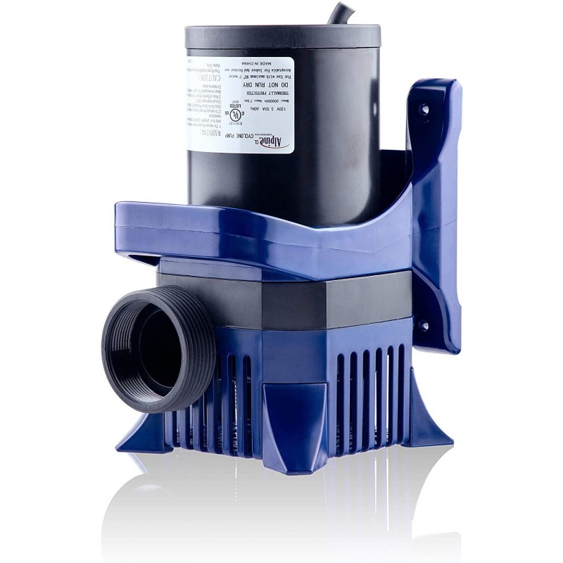 Alpine Corporation 4000 GPH Cyclone Pump for Ponds, Fountains, Waterfalls, and Water Circulation