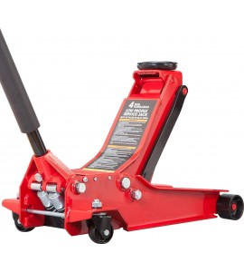 BIG RED AT84007R Torin Hydraulic Low Profile Service/Floor Jack with Dual Piston Quick Lift Pump, 4 Ton (8,000 lb) Capacity, Red BIG RED AT84007R Torin Hydraulic Low Profile Service/Floor Jack with Dual Piston Quick Lift Pump, 4 Ton (8,000 lb) Capacity, Red