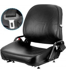 Mophorn Universal Forklift Seat Komatsu Style Folding Forklift Seat with Retractable Seatbelt and Adjustable Backrest Suspension Seat for Tractors Backhoes Mophorn Universal Forklift Seat Komatsu Style Folding Forklift Seat with Retractable Seatbelt and Adjustable Backrest Suspension Seat for Tractors Backhoes