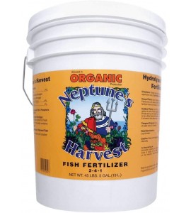 Neptune's Harvest Fish Fertilizer 2-4-1 (5 Gallon Pail)