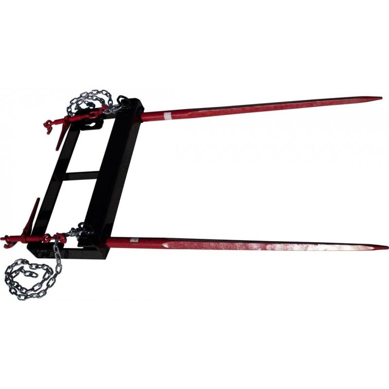 Titan Attachments Universal Bucket Dual Hay Spears 43 in.