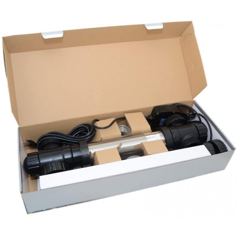 Jebao STU Stainless Steel UVC Clarifier, 55W