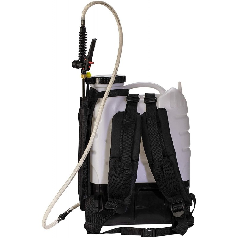 M4 MY4SONS 4-Gallon Battery-Powered Backpack Sprayer, Multipurpose, Battery & Charger Included