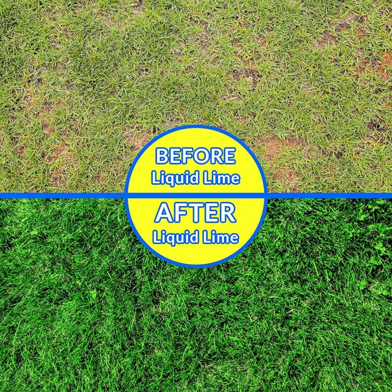 Nature’s Lawn & Garden - Liquid Calcium - Liquid Lime Acidic Soil Amendment to Raise Soil pH, Non-Toxic, Pet-Safe (4 Gallon Bundle)