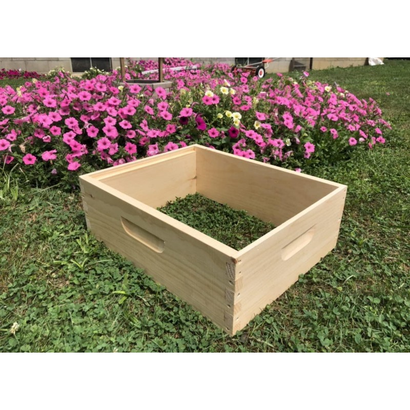 Little Larue Apiary LLc 8 Frame Bee Hive 2 Deep & 3 Medium Beekeeping Beehive Body Only (Un-Assembled) Langstroth (Screen Bottom)