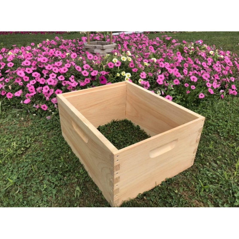 Little Larue Apiary LLc 8 Frame Bee Hive 2 Deep & 3 Medium Beekeeping Beehive Body Only (Un-Assembled) Langstroth (Screen Bottom)