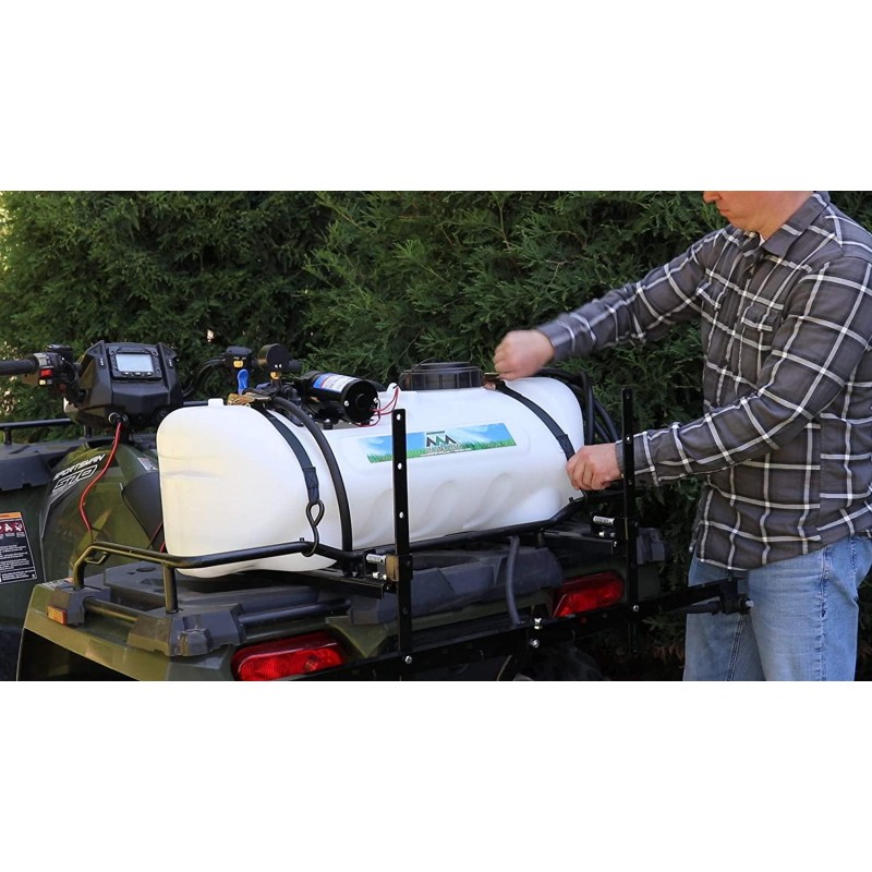 Master Manufacturing SAO-11-015A-MM 15 Gallon ATV Broadcast & Spot Sprayer-Everflo 2.2 GPM, 7 Foot Coverage