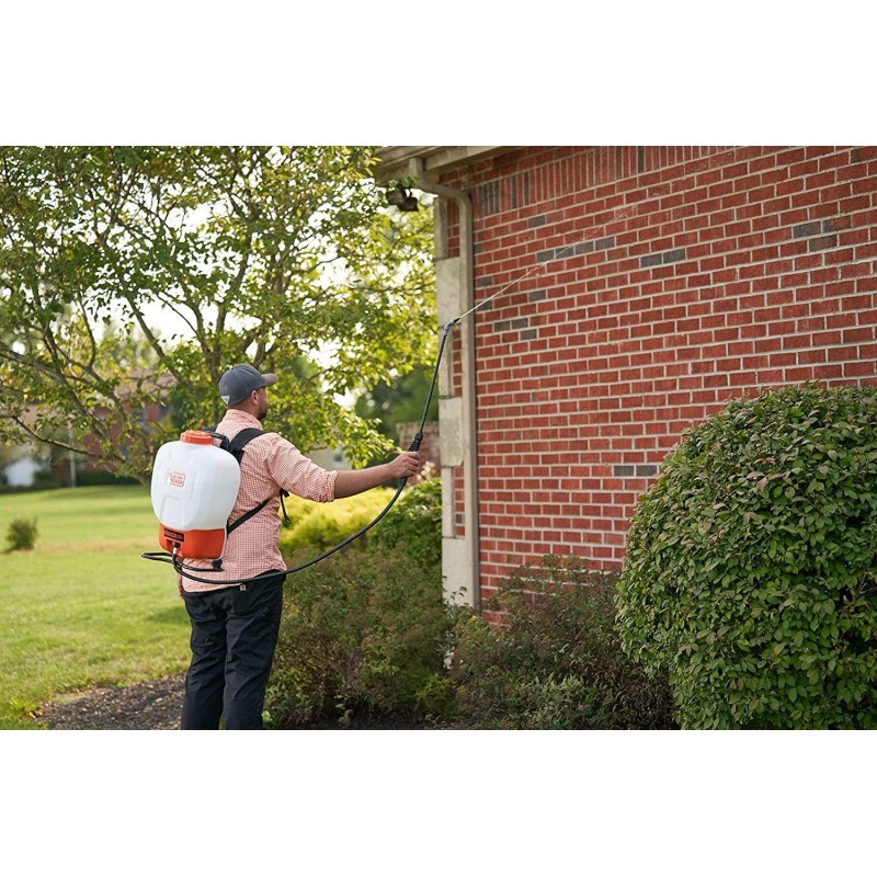 BLACK+DECKER Battery Powered 4-Gallon Backpack Sprayer