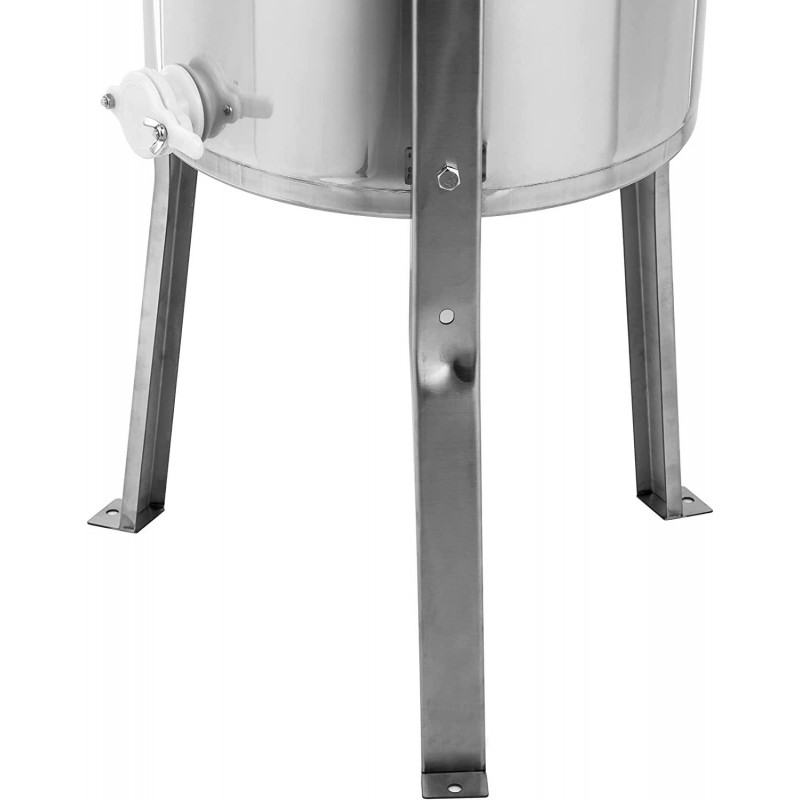 BestEquip Electric Honey Extractor 3 Frame Bee Extractor Stainless Steel Honey Spinner with Stand Beekeeping Equipment