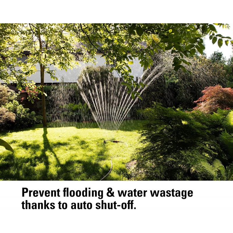 Eve Aqua – Apple HomeKit Smart Home, Smart Water Controller for Sprinkler or Irrigation System, Automate with Schedules, Bluetooth and Thread, App Compatibility