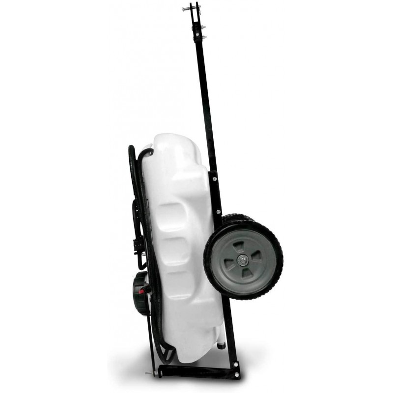 Brinly ST-152BH-A Self-Storing Tow Behind Lawn and Garden Sprayer with Collapsible Boom, 15-Gallon