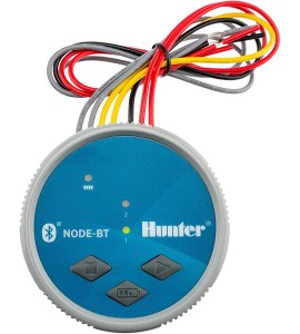 SPW Hunter Node-BT-200 Two Zone Bluetooth Enabled Irrigation Controller 9V Dual Station Timer NODEBT200