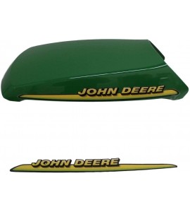 John Deere Upper Hood & Decals - AM132530 - LT133 LT155 LT166 John Deere Upper Hood & Decals - AM132530 - LT133 LT155 LT166