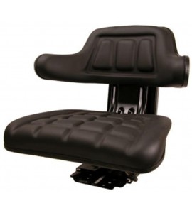 New Black Universal Tractor Seat Susp w/ Base & Tracks Ford New Holland Case-IH New Black Universal Tractor Seat Susp w/ Base & Tracks Ford New Holland Case-IH