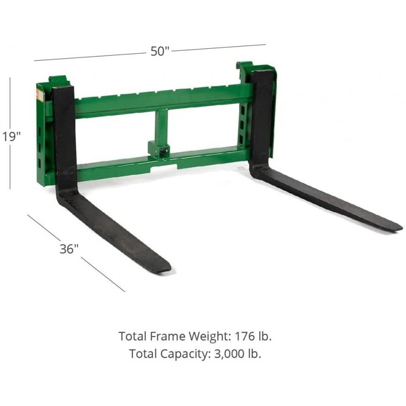 Titan Attachments Pallet Fork Attachment 42